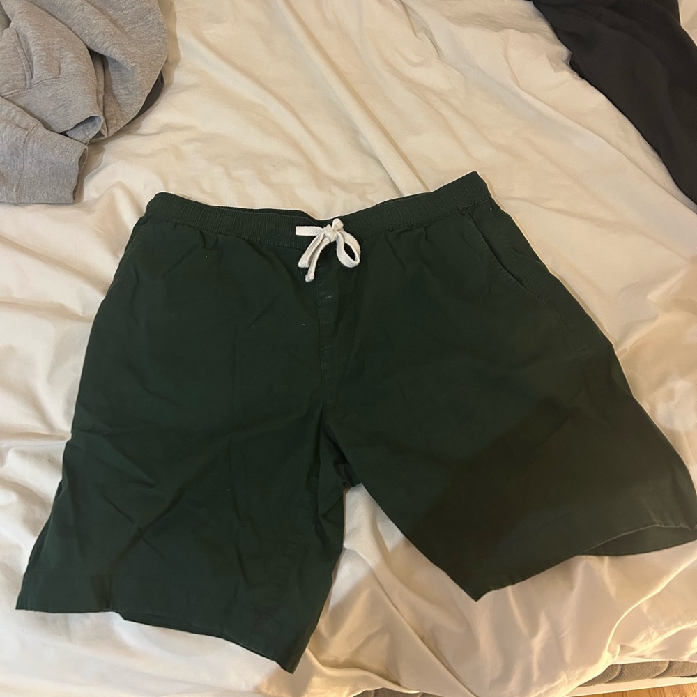 Roots Forest Green Shorts